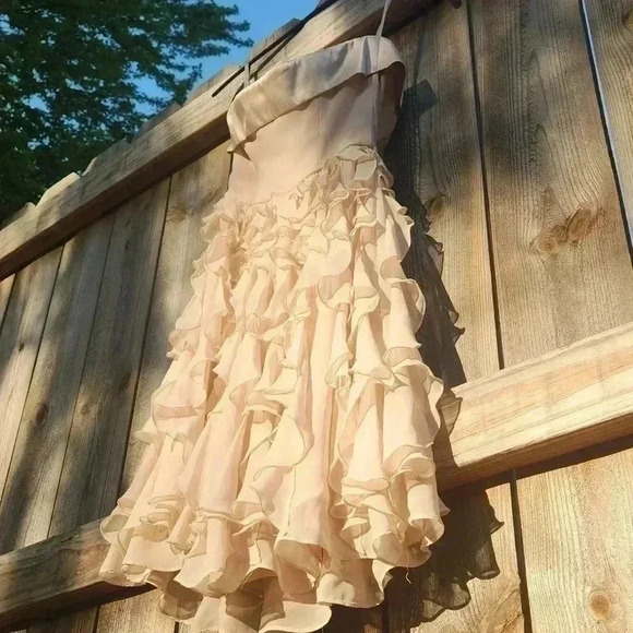 White House Black Market Dresses & Skirts - White house black market size 00 ruffle